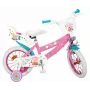 Detský bicykel 14 Peppa Pig ružový 1495 TOIMSA