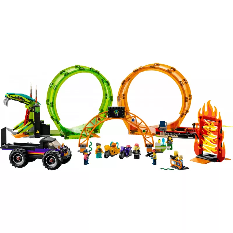 LEGO City 60339 LEGO® CITY Stunt show dvojitá slučka (60339)