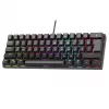 Mechanická klávesnica RAMPAGE PLOWER K60 s Blue spínačmi a RGB podsvietením