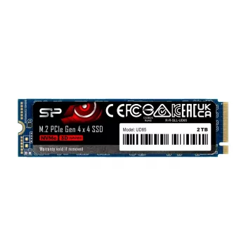 M.2 SSD Silicon Power 250 GB PCIe 4.0 NVMe UD85 — 2280, čítanie 3300 MB/s, zápis 1300 MB/s