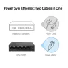 Mercusys 5-portový Gigabit desktop switch so 4-portovým PoE+
