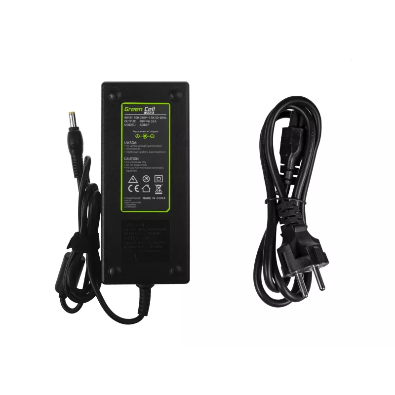 Green Cell PRO AD89P nabíjačka notebooku pre Acer Aspire, 19 V 6,32 A 120 W