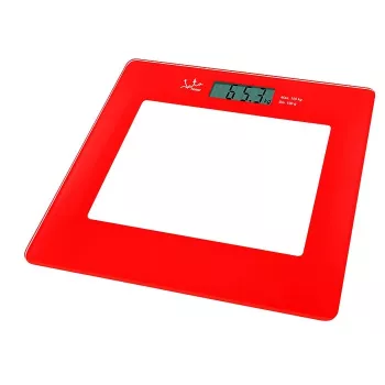 Elektronická osobná váha JATA 290 Square červená