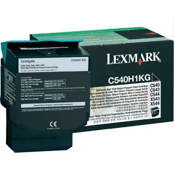 Toner Lexmark HY čierny LCCP C540 2500 strán