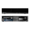 SilverStone MILO ML03 - Desktop - Micro-ATX - bez napájacieho zdroja (ATX / PS/2) - čierna - USB/Audio (SST-ML03B-R)