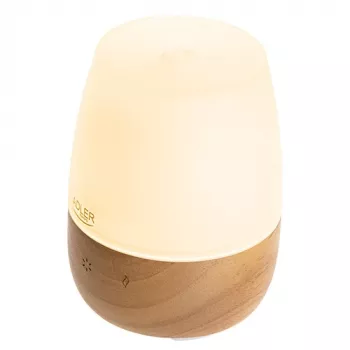 Aroma difuzér Adler AD 7967 — ultrazvukový, pre miestnosti do 25 m², hnedá/biela