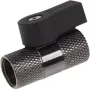 Alphacool 2-cestný guľový ventil G1/4 - čierny nikel (17354)