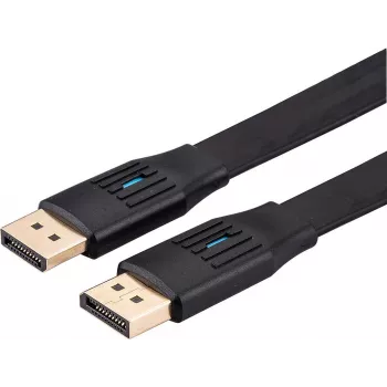 VALUE DisplayPort kábel v1.4 DP-DP plochý ST/ST 2m - kábel - digitálny/zobrazovací/video - 2 m (11.99.5862)