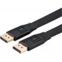VALUE DisplayPort kábel v1.4 DP-DP plochý ST/ST 2m - kábel - digitálny/zobrazovací/video - 2 m (11.99.5862)