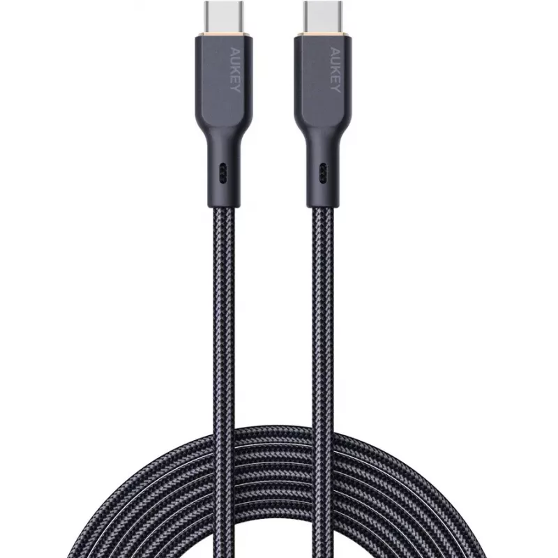AUKEY CB-KCC101 nylonový kábel USB-C na USB-C 1m