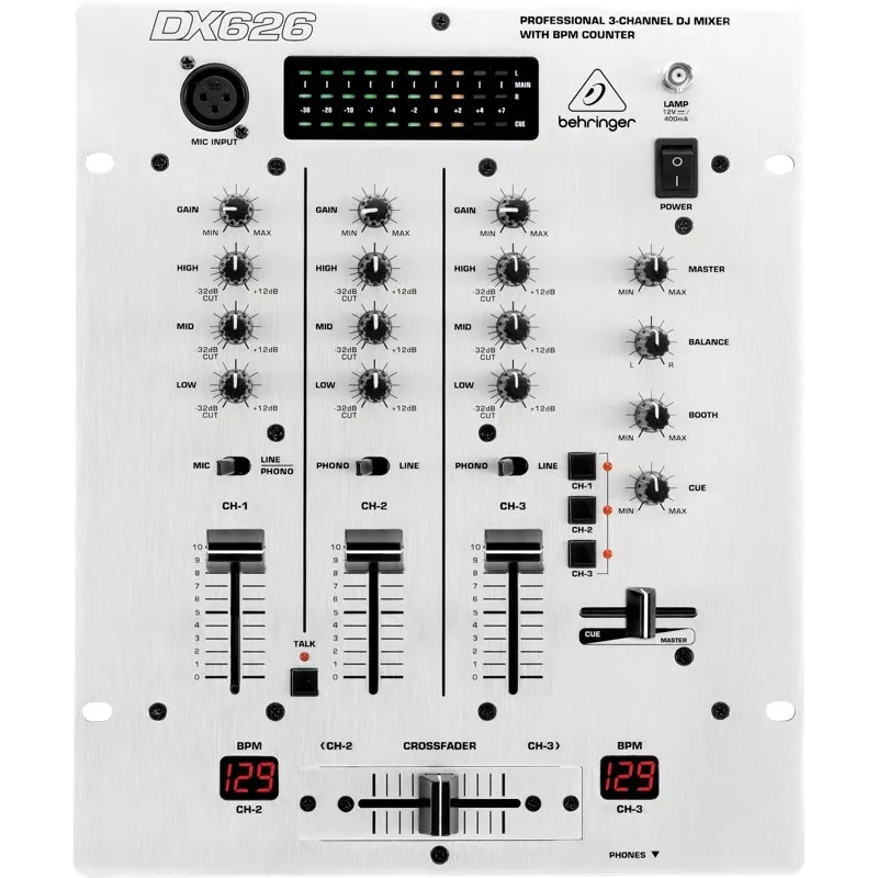 Behringer DX626 DJ mixážny pult