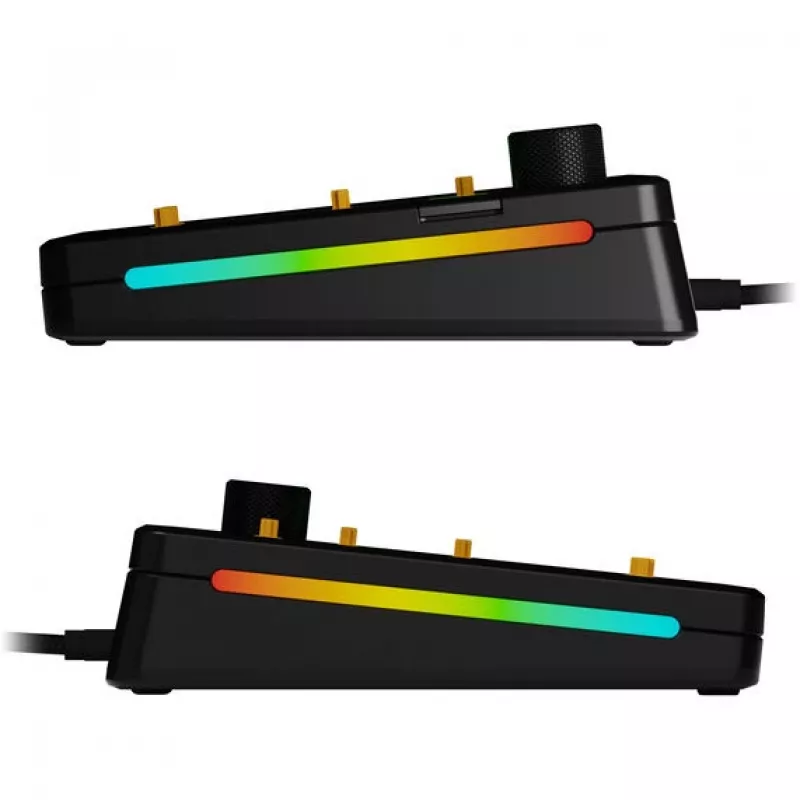Mechanická klávesnica GLORIOUS GMMK 3 PRO Barebones 65% káblová USB RGB čierna