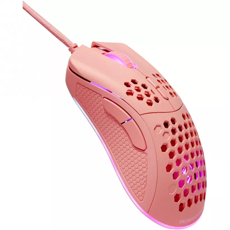 Deltaco ľahká herná myš, RGB (GAM-108-P)