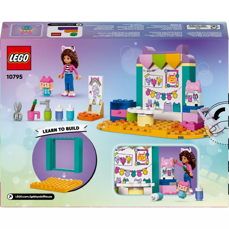 LEGO GABBY’S DOLLHOUSE 10795 tvorenie s Baby Box