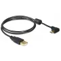 USB kábel DeLOCK 83147 USB 2.0 1 m USB A Micro-USB B čierny