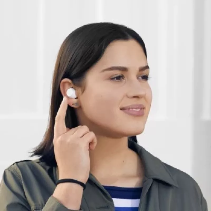 Hama WEAR7701W headset bezdrôtový in-ear hovory/hudba Bluetooth biela