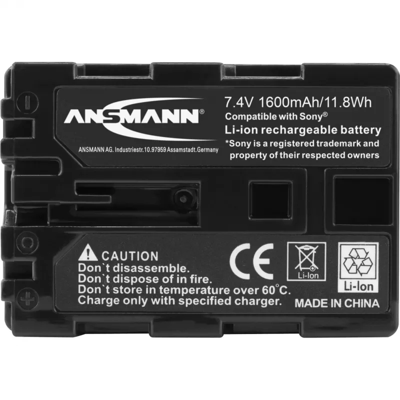 ANSMANN A-Son NP FM 500 H - batéria do fotoaparátu Li-Ion 1500 mAh (5044503)