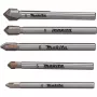 Sada vrtákov Makita E-25410 na sklo a obklady, 5 kusov