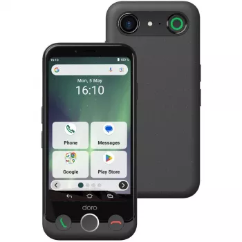 Smartphone Doro Aurora A10 4.5 palcov 4 GB 64 GB čierny