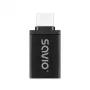 Savio AK-80 video kábel adaptér 0m USB Type-A USB Type-C čierny