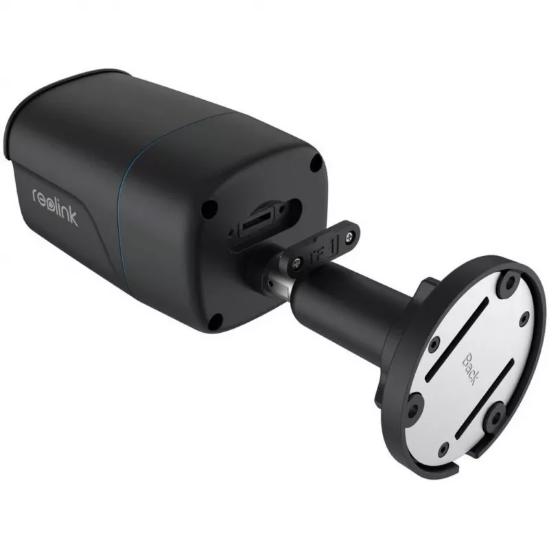 Reolink P330 4K IP bezpečnostná kamera, 8 MP 3840 x 2160, do interiéru aj exteriéru, vstavaný mikrofón, nočné videnie 30 m, čierna