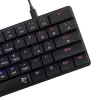 Mechanická klávesnica White Shark Nagamaki čierna — US-layout, červené mechanické spínače