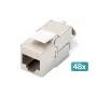 Digitus CAT 6A Keystone modul tienený bez nástroja modul 48 ks