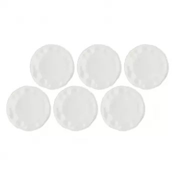 Sada tanierov LA PORCELLANA BIANCA U10069111U00-Z — 6 kusov, 28 cm porcelán