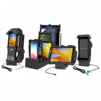 Ram Mounts GDS Uni-Conn pružinový nabíjací dok - 2-otvorový vzor AMPS - USB-C konektor (RAM-GDS-DOCK-V12-U1CPU)