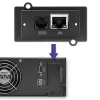 Qoltec 53945 Rack UPS, 1 kVA, 800 W, LCD