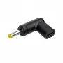 Nabíjací adaptér Akyga AK-ND-C04 USB-C na DC 4,0 x 1,7 mm pre notebooky, 18,5-20 V, 100 W, pre Lenovo