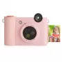 Instantná kamera Kodak SMILE+ 2x3 palca ružová — 2x3-palcové ZINK tlače, integrovaná nabíjateľná batéria