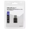 Kompaktný bezdrôtový mini USB Wi-Fi adaptér QOLTEC 57007 – Single-Band 2,4 GHz, až do 150 Mbit/s, interná anténa