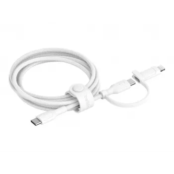 USB kábel Belkin BoostCharge Pro 1,5 m USB-C USB-C/Lightning biely