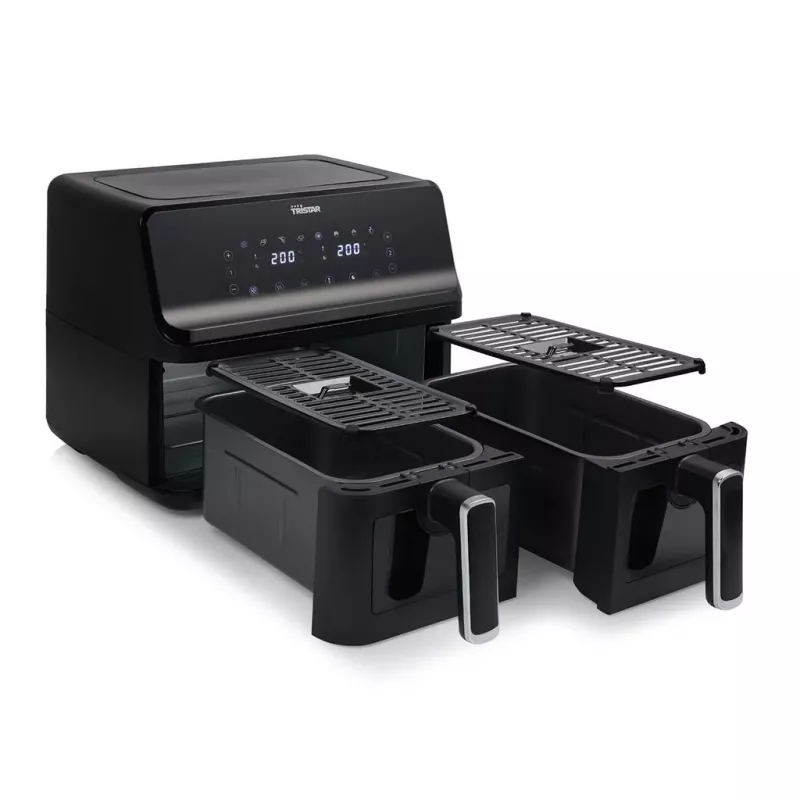 Fritéza na vzduch Tristar FR-9040 8 l 2700 W Double čierna