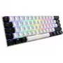 Sharkoon SGK50 S4 klávesnica herná USB QWERTZ nemecká biela RGB LED