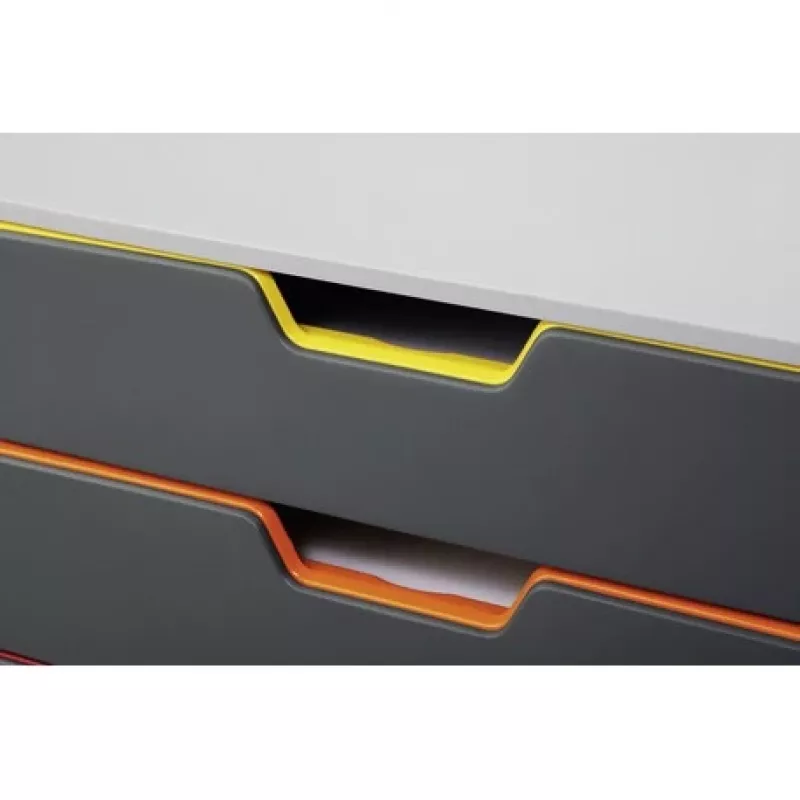 Durable VARICOLOR 5 Zásuvkový box, 5 zásuviek, viacfarebný