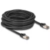 Delock 80244 Ethernet patch kábel čierny