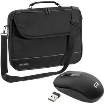 PEDEA taška na notebook Fair 15.6 (39,6 cm), čierna + PC myš (SET010-66068010)