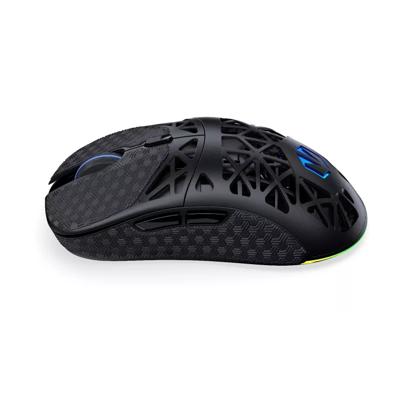 Endorfy LIV Wireless EY6A018 herná myš, optická 12000 DPI, Bluetooth/2,4 GHz/drôtová USB-C, 6 tlačidiel, RGB, čierna