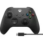 Microsoft Xbox Wireless Controller + USB-C kábel čierny gamepad analógový / digitálny PC, Xbox One, Xbox One S, Xbox One X, Xbox Series S, Xbox Series X