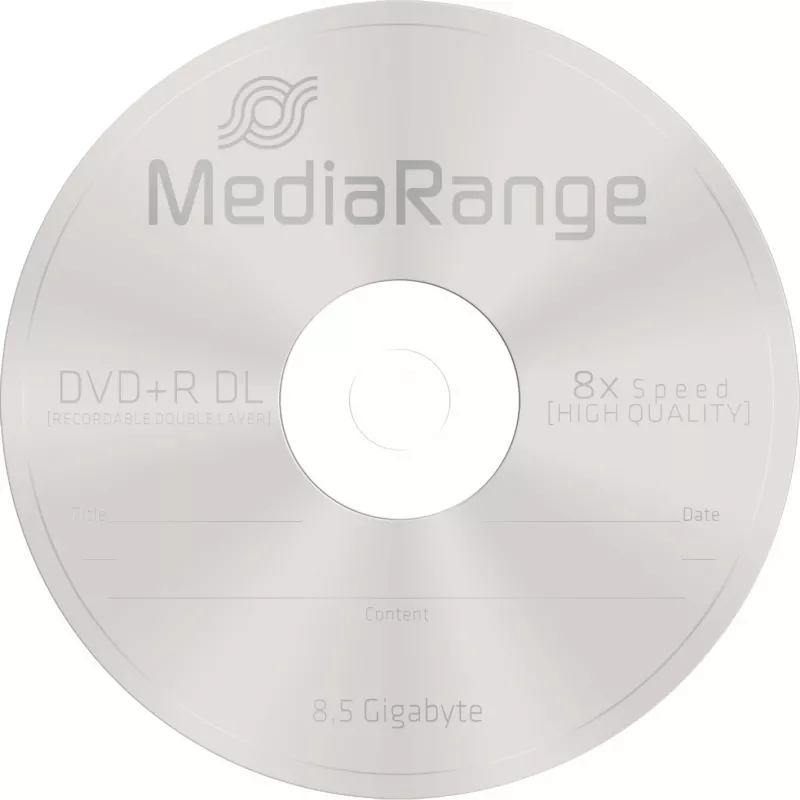 DVD+R DL MediaRange MR466 8,5 GB 10 ks