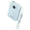 Powerbank Vention 10000mAh 22,5W — 2× USB‑C, 1× USB‑A, modrá