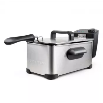 Fritéza Taurus Fry 3 Single – kapacita 3 l, 2000 W, nerezová oceľ, nastaviteľný termostat 150–190 °C