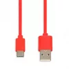 USB kábel IBOX IKUMTCR 1 m, USB A na USB‑C, USB 2.0, červený