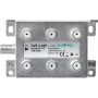 Axing BVE 6-02P - rozbočovač káblov - 5 - 1218 MHz - sivý - A - 10,8 dB - F (BVE602P)