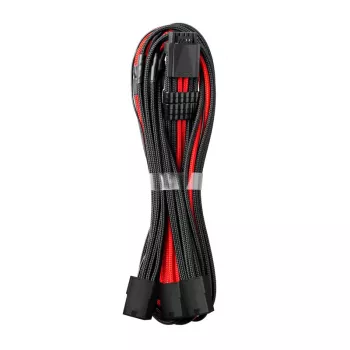 CableMod PRO ModMesh 12VHPWR na 3x PCIe kábel - 45 cm, čierna/červená