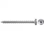 Fischer 670332 PowerFast II skrutka do drevotrieskových dosiek, 4,5 x 40 mm, šošovková hlava, TX, plný závit, pozinkovaná oceľ, 200 ks