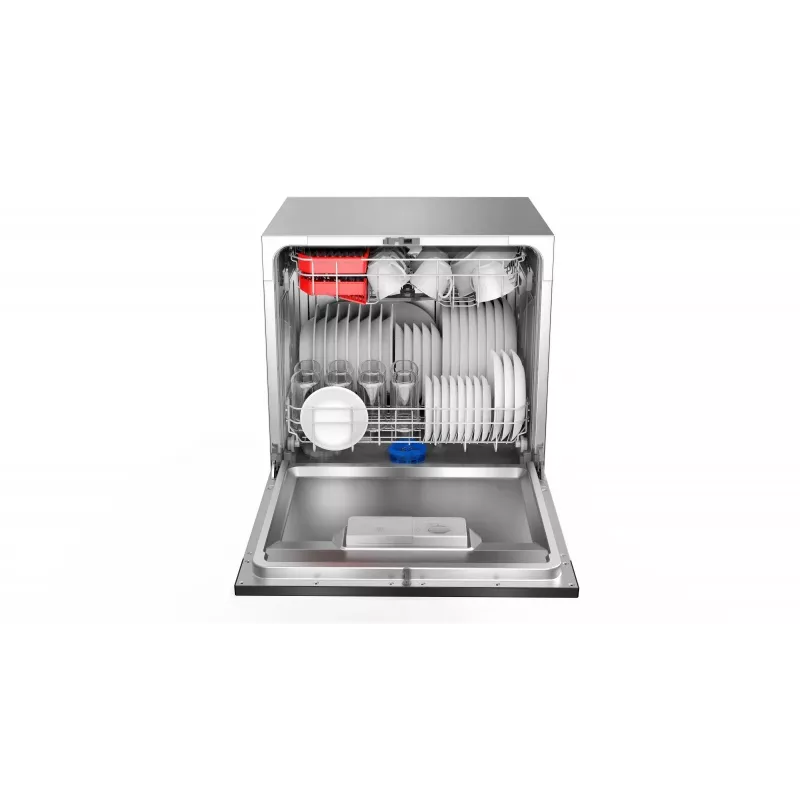 Vstavaná umývačka riadu Toshiba DW-08T2EE(S)-PL — 8 jedálenských súprav, energetická trieda F, 49 dB, 55×59×50 mm