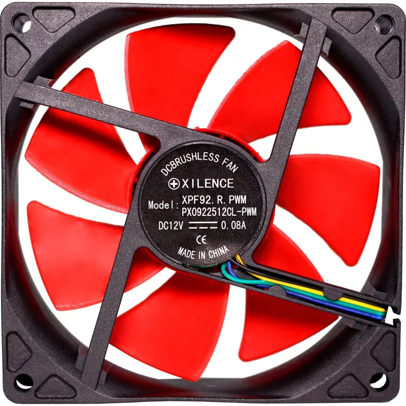 Xilence XF041 92mm červený skriňový ventilátor PWM